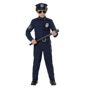 Vente flash : Costume d'Halloween pour filles et garçons, ensemble de déguisement de policier - Product Image 2
