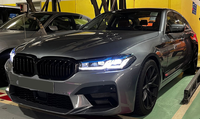 Phares avant LED de style M5 LCI pour BMW Série 5 G30/G38 2018-2023, 12V 6000K 36W 6000LM, Plug & Play
