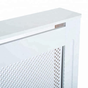 Cubierta de <span class=keywords><strong>Radiador</strong></span> de Madera, Mueble de Calefacción Moderno para el Hogar, Estilo Rejilla, Diseño de Diamante, Pintado en <span class=keywords><strong>Blanco</strong></span>, <span class=keywords><strong>Pequeño</strong></span> - Product Image 4
