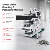 Machine de comptage et d'emballage intelligente Smart Vision 8000-10000 pièces/min pour attaches métalliques de 8-50 mm, pinces de fixation, ligne d'emballage automatique