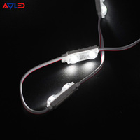 ADLED 12V/24V Module LED Lumière 2 puces Module d'injection LED pour panneau d'affichage Publicité Boîte Rétro-éclairage Lettre Signe