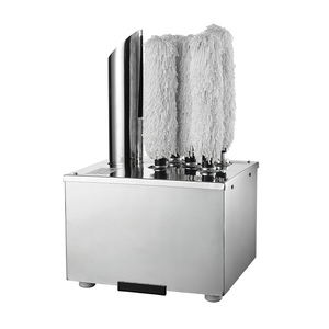 Polisseuse électrique commerciale à 5 brosses en acier inoxydable 220V 1100W 1400 tr/min pour verres à vin <span class=keywords><strong>rouge</strong></span> et verres à shot de restaurant - Product Image 1