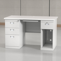 Meilleures ventes de bureau blanc en métal et acier pour la maison Bureau d'ordinateur de table