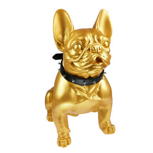 Polyresin Scultura A Mano Realistico Cane Della Resina Della Decorazione Della Casa Francese Statu Fabbricazione Professionale Frenchie o Americano Bullo - Product Image 6