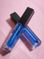 Encendedor LED con aceite labial de espejo y más voluminoso, personaliza tu logotipo, aceite labial natural vegano, maquillaje brillante
