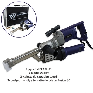 Weldy Booster EX3 cộng với <span class=keywords><strong>HDPE</strong></span> <span class=keywords><strong>geomembrane</strong></span> Máy hàn nóng chảy nhựa hàn - Product Image 5
