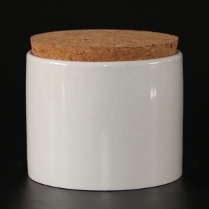 Salero <span class=keywords><strong>de</strong></span> Cerámica <span class=keywords><strong>de</strong></span> 150g con Tapa <span class=keywords><strong>de</strong></span> Corcho - Product Image 3