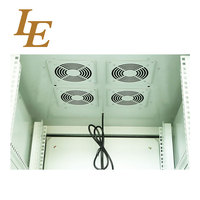 Armoire réseau extérieure en acier SECC LE Custom 12U 42U IP55 IP65 pour serveur, en stock