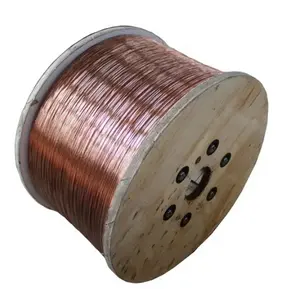 Cable de tierra de cobre desnudo recocido estirado duro 16mm 25mm 35 mm 50mm 70mm alambre de hilo de cobre