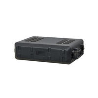 Boîtier de rangement personnalisable en plastique PE 3U pour mixeur audio, haut-parleur, amplificateur, équipement de scène, profondeur 390 mm, boîte de rangement 3RU