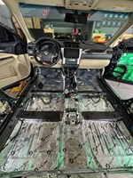 80 mil Tapis insonorisant pour voiture Butyl Automotive Sound Deadener Isolation du bruit audio et panneaux acoustiques d'amortissement