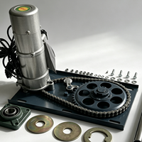 Moteur de porte roulante asynchrone commercial télécommandé Weiyu DC600, cadre 60 mm, monophasé 208-240V 5kW 100 tr/min 50Hz