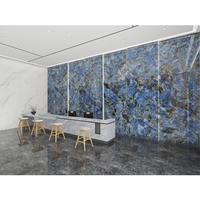 Panneau mural en PVC mince de 3 mm, effet marbre moderne, revêtement UV, imperméable, pour villa, hall d'entrée, salle de sport et décoration intérieure