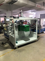 Nouvelle presse à chaud pneumatique semi-automatique multicolore pour poubelle en plastique avec marquage à chaud