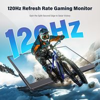Moniteur portable 15,6 pouces 2K QHD 2560x1440 IPS 120Hz HDR 100 SRGB Écran mat pour ordinateur portable de jeu Mac