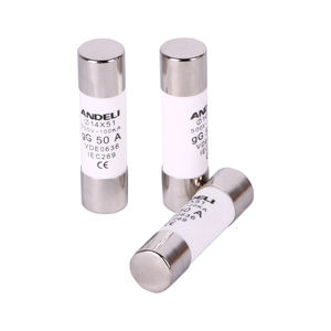 אנדלי g50a תרמית ac 14*51 500v-100ka קיבולת שבירה גבוהה עבור יישומים מתח נמוך 250v מתח מדורג - Product Image 1