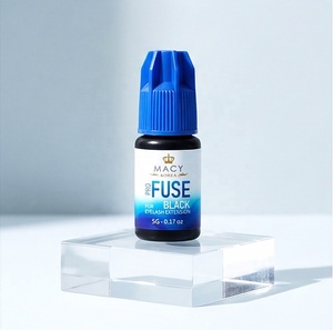 Pegamento para extensiones de pestañas coreano FUSE PRO GLUE, duración de 4-5 semanas, secado rápido de 1-2 segundos, pegamento de marca privada, pegamento profesional para pestañas - Product Image 1