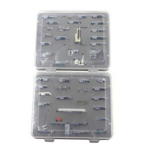 Ensemble de pieds de <span class=keywords><strong>machine</strong></span> <span class=keywords><strong>à</strong></span> coudre 42 pièces avec boîte de luxe Pieds de <span class=keywords><strong>machine</strong></span> <span class=keywords><strong>à</strong></span> coudre professionnels pour Brother <span class=keywords><strong>Singer</strong></span> Janome Juki Simplicity - Product Image 5