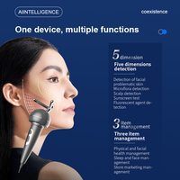 Analyseur de peau 3D AI pour la prédiction du vieillissement, analyse du cuir chevelu, appareil professionnel HD pour la détection des pores, des rides et des pigments, mini-détecteur d'hydratation