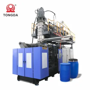 TONGDA TDB-250F Completamente automatico 3 strato di 200 litri di 220l tamburo di plastica soffiaggio prezzo della macchina