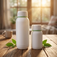 Bouteille en plastique PP résistante aux hautes températures pour remplissage à chaud, emballage de liquides chimiques industriels, pot de laboratoire
