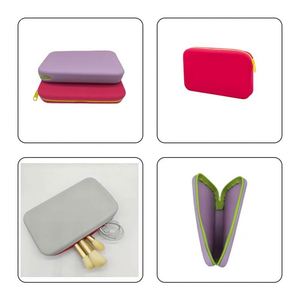 Bolsas de Viaje de Silicona Impermeables y Duraderas para Mujer, para Artículos de Aseo, Portátiles, para Pasaportes, Monedas, Brochas de Maquillaje, Venta al Por Mayor - Product Image 3