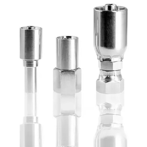 Accesorios de tubería hidráulica de alta presión y adaptadores de manguera JIC/JIS/BS5200 BSPT/NPT/UN/UNF superficie lisa para maquinaria - Product Image 3