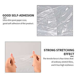 Bán Hot OEM tùy chỉnh Jumbo cuộn bao bì mềm LLDPE bộ phim kéo dài bóng giá cả cạnh tranh tự dính thu nhỏ bọc nhựa - Product Image 4