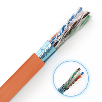 Cable de Red CAT6A F/UTP de Alto Rendimiento con Accesorios Completos para Redes Domésticas de Alta Velocidad