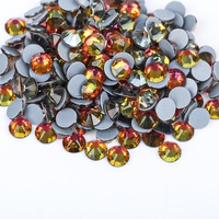 2088 16Cut autrichien strass diamant Nail Art 3D bricolage étui de téléphone portable ABS Hot-Fix caoutchouc bas appartements verre bijoux chaussures