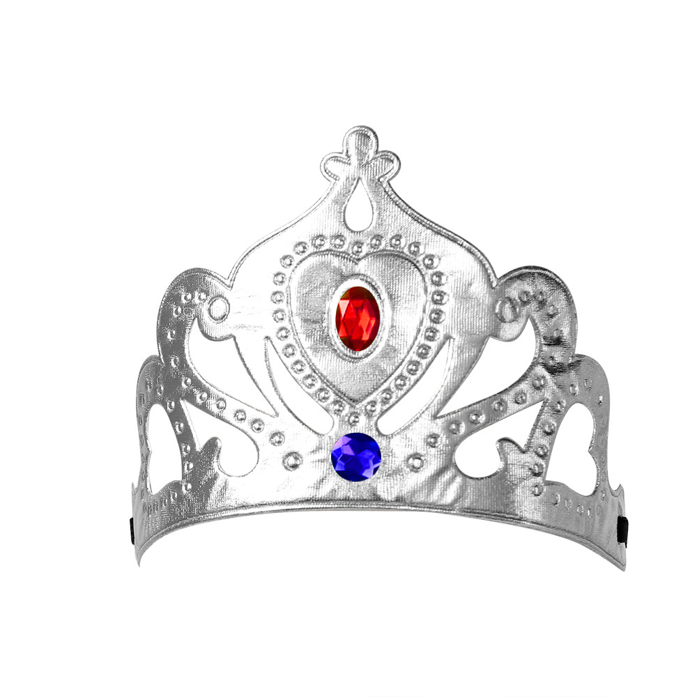 Corona de reina de plata