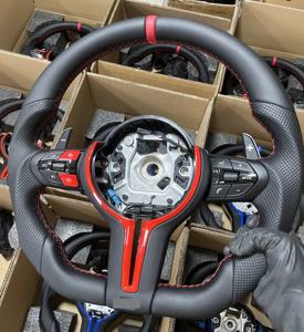 <span class=keywords><strong>Volante</strong></span> Deportivo <span class=keywords><strong>M</strong></span> de Cuero con Base Plana para <span class=keywords><strong>BMW</strong></span> F10 F15 F16 F20 F30 F31 F35 F36 M3 F80 M4 F82 M5 F90 - Product Image 4