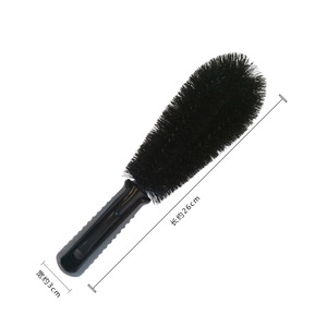 Cup <b>Brush</b> Nylon Black Multi Functional Kitchen <b>Cleaning</b> <b>Brush</b> For Glass And Pot Scrubbing - Product Image 2