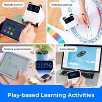 Robot Interactivo Makeblock Codey Rocky para Niños de 8 a 12 Años, Juguete STEM con Programación Scratch y Python, Fácil de Montar