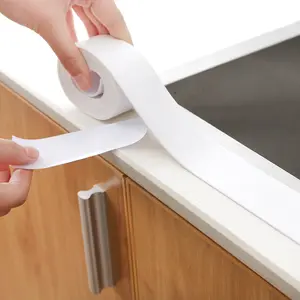 Cinta autoadhesiva de PVC de alta calidad, resistente al agua, a prueba de moho, para fregadero de cocina, losa, molde para enmascarar antimoho, acrílico de fusión en caliente para - Product Image 1