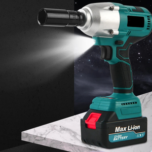 Cờ lê khí nén điện sạc lại mô-men xoắn cao, lực tác động lớn, dùng sửa chữa ô tô, pin Lithium công suất cao, cấp công nghiệp - Product Image 5