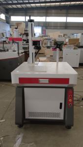 Machine de marquage laser de Type table 30w 50w pour brûlure lumineuse en acier inoxydable 300*300mm SG7110 tête Galvo Double point rouge EZCAD - Product Image 5