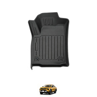 Accessoires Toyota, tapis de sol de voiture en TPE 3D robustes, sur mesure, mesurés au laser, inodores, non toxiques, pour Hilux 2015+