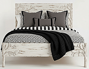 Marco de <span class=keywords><strong>Cama</strong></span> con Árbol de la Vida Tallado a Mano, Madera Maciza, Cabecera con Relieve Profundo, Estilo Antiguo Vintage, <span class=keywords><strong>Cama</strong></span> de Hotel, Juego de Base de <span class=keywords><strong>Cama</strong></span> King/Queen - Product Image 6