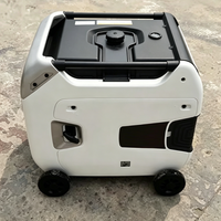 Générateur à essence silencieux 7KW, 7000W, onde sinusoïdale pure, démarrage électrique, pour la maison, le camping, les camping-cars