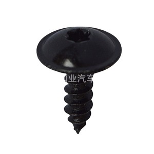 Vis à tarauder à tête plate noire J207 à six pans creux pour panneau de porte automobile - Product Image 1