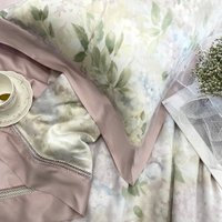 Luxe 100% Tencel Lyocell literie été couette ensemble de draps Offre Spéciale