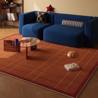 Tapis de maison vintage Bauhaus, tapis de salon de luxe léger, tapis antidérapant pour canapé, tapis de sol pour chambre à coucher, décoration intérieure