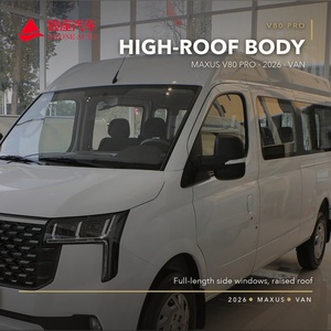 Nueva Maxus V80 PRO 2026 2.0T Diésel, Furgoneta de Pasajeros de 7 Asientos, Volante a la Izquierda, Distancia Entre Ejes Larga, Techo Mediano, Minibús para Exportación - Product Image 3