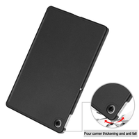 Lenovo Tab 10.1 2025 için kılıf tblenovo fu tblenovo xu üç katlı manyetik deri standı sert akıllı kapak Lenovo Tab 10.1 2025 için kılıf