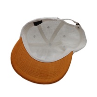 Fabricant vente en gros casquette de baseball souple en lin de haute qualité casquette de golf personnalisée avec logo brodé en 3D casquette de baseball