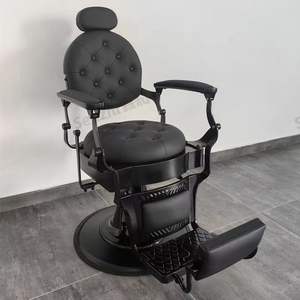 Vintage berber koltuğu lüks erkek berber Metal sandalye Takara Belmont Salon kuaför berber sandalyeleri - Product Image 2