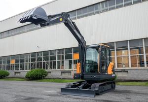 Excavadora Hyundai 6ton HX60L Venta de fábrica Certificación CE EPA Excavadora sobre orugas de alta calidad con motor Precio bajo - Product Image 2