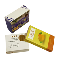 Boîte d'emballage de savon en papier kraft biodégradable écologique avec logo personnalisé imprimé