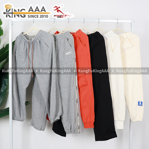 Pantaloni Jogger KungFu KingAAA Usati, Pantaloni Sportivi Femminili con Polsini, Vita Elastica, Cotone, Abbigliamento Casual Usato - Product Image 2